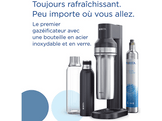 BRITA Machine à eau pétillante SodaTRIO Black (104729)