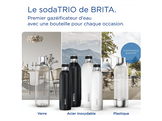 BRITA Machine à eau pétillante SodaTRIO Black (104729)