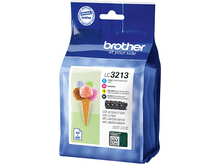 Charger l&#39;image dans la galerie, BROTHER LC-3213VAL Noir - Cyan - Magenta - Jaune
