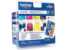 BROTHER LC-980VALBP Blister Noir - Cyan - Magenta - Jaune