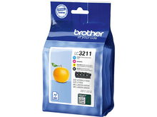 Charger l&#39;image dans la galerie, BROTHER LC3211VAL Noir - Cyan - Magenta - Jaune
