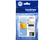 BROTHER LC3211VAL Noir - Cyan - Magenta - Jaune