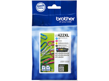 Charger l&#39;image dans la galerie, BROTHER LC422XL Noir + Tricolor Valuepack
