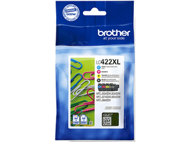 BROTHER LC422XL Noir + Tricolor Valuepack