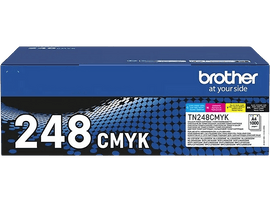 BROTHER Multipack Toner TN248VAL DCP Noir-Cyan-Magenta-Jaune 4 x 1000 Pages (TN248VAL)