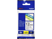 Charger l&#39;image dans la galerie, BROTHER TZE-231 12 mm Noir sur Blanc
