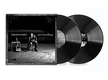 Charger l&#39;image dans la galerie, Pochette d&#39;album en noir et blanc avec Springsteen, avec deux disques vinyles.
