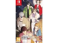 Couverture du jeu Bustafellows 2. Sept personnages d'anime sont représentés. Le logo Nintendo Switch est en haut à gauche.