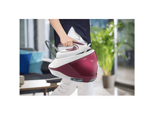 Charger l&#39;image dans la galerie, Un grand téléviseur Samsung affichant une image colorée de cristaux.
