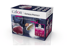 Charger l&#39;image dans la galerie, Boîte de fer à repasser Calor Express Protect. Elle est rouge et blanche. Elle est sur un fond blanc.
