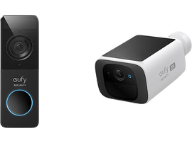 Caméra de surveillance SoloCam S220 + Sonnette vidéo intelligente (E8134322)