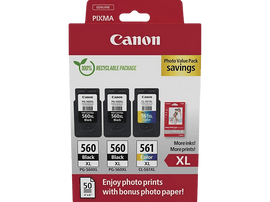 CANON 2 x PG-560XL /CL-561XL Photo Value Pack (3712C012)