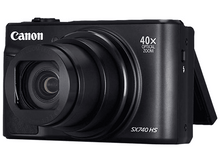 Charger l&#39;image dans la galerie, Appareil photo Canon noir avec objectif zoom optique 40x.
