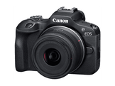 CANON Appareil photo hybride EOS R100 + RF-S 18-45 mm + carte SD 64 Go