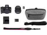 CANON Appareil photo hybride EOS R50 + RF-S 18-45 mm + Sac de transport + Carte SD