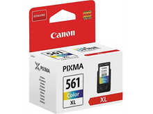 Charger l&#39;image dans la galerie, Boîte de cartouches d&#39;encre Canon 561 couleur XL, avec un fond blanc. La boîte est rouge et blanche.
