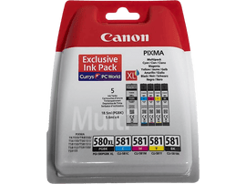 CANON Multipack  2024C007 PGI-580XL/CLI-581 Noir-Cyan-Magenta-Jaune (2024C007)