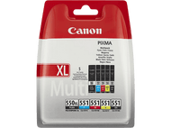 CANON Multipack 6431B009 PGI-550XL / CLI-551 Noir-Cyan-Magenta-Jaune (6431B009)