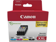 CANON Multipack CLI-581XXL Noir-Cyan-Magenta-Jaune (1998C007)