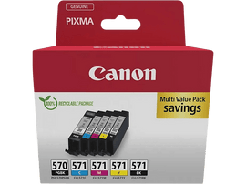 CANON Multipack PGI-570 / CLI-571 Noir-Cyan-Magenta-Jaune (0372C006)