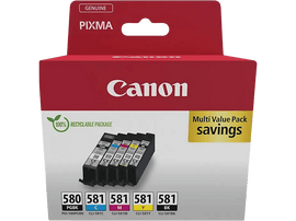 CANON Multipack PGI-580 / CLI-581 Noir-Cyan-Magenta-Jaune (2078C008)