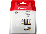 CANON PG-545/CL-546 Noir - Cyan - Magenta - Jaune (8287B006)