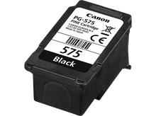 Charger l&#39;image dans la galerie, Cartouche d&#39;encre noire Canon PG-575, boîtier en plastique noir avec étiquettes blanches et code-barres.

