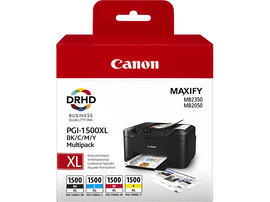 CANON PGI-1500XL Noir - Cyan - Magenta - Jaune (9182B004)