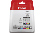 CANON PGI570 / CLI-571 Noir - Cyan - Magenta - Jaune