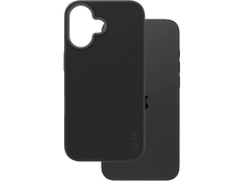 Charger l&#39;image dans la galerie, Deux coques de téléphone noires. Une sur un téléphone, l&#39;autre séparée. Les deux ont le logo Care.
