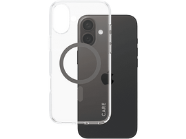 CARE Cover Flagship Urban Combat MagSafe iPhone 16 Plus Zwart Transparent (1347)