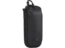 Charger l&#39;image dans la galerie, Étui cylindrique noir avec le logo Case Logic. Il a une boucle et une fermeture éclair.
