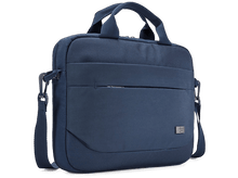 Charger l&#39;image dans la galerie, Sacoche pour ordinateur portable Case bleu avec bandoulière.
