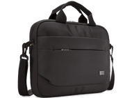 Sacoche pour ordinateur portable Case noire avec bandoulière.