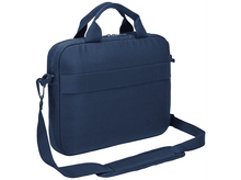 Charger l&#39;image dans la galerie, Sacoche pour ordinateur portable bleu marine avec bandoulière.
