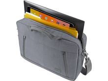 Charger l'image dans la galerie, CASE LOGIC Sac ordinateur portable Huxton 14" Graphite (HUXA214 GRAPHITE) Sac pour laptop 14 pouces Gris
