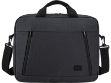 Charger l&#39;image dans la galerie, CASE LOGIC Sac pour laptop Huxton 14&quot; Noir (HUXA214 BLACK) Sac pour laptop 14 pouces Noir

