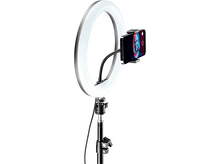 Charger l&#39;image dans la galerie, CELLULARLINE Anneau lumineux 10&quot; Selfie Ring Pro LED RVB (SELFIERINGPROMULTK)
