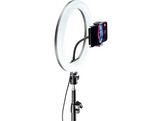 CELLULARLINE Anneau lumineux 10" Selfie Ring Pro LED RVB (SELFIERINGPROMULTK)