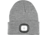 CELLULARLINE Bonnet avec lampe frontale Gris (LEDLIGHTCAPWINTERD)