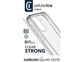CELLULARLINE Cover Case Clear Galaxy S23 FE Transparent (CLEARDUOGALS23FET)