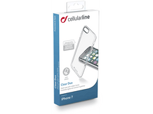 Charger l&#39;image dans la galerie, CELLULARLINE Cover Clear Duo iPhone 7 / 8 Transparent (CLEARDUOIPH747T)
