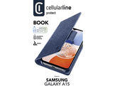 CELLULARLINE Cover Galaxy A15 Book Bleu (BOOK3GALA15B) Cover voor Samsung Samsung Galaxy A15 Bleu