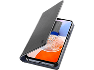 Un étui de téléphone portable avec un téléphone à l'intérieur.