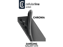 Charger l&#39;image dans la galerie, CELLULARLINE Cover Galaxy A15 Chroma Noir (CHROMAGALA15K)
