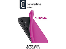 Charger l&#39;image dans la galerie, Une coque de téléphone pour Samsung Galaxy A15. La coque est rose et porte le logo de la marque.
