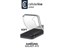 Charger l&#39;image dans la galerie, CELLULARLINE Cover Galaxy A15 Soft Transparent (SOFTGALA15T)
