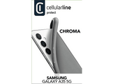 CELLULARLINE Cover Galaxy A35 Chroma Gris (CHROMAGALA35K)