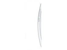 Charger l&#39;image dans la galerie, Une coque de téléphone transparente, montrant le contour d&#39;un téléphone.
