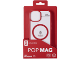CELLULARLINE Cover iPhone 15 Pop MagSafe Rouge (PopMAGIPH15R)